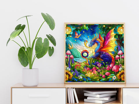 Stained Glass - DIY Diamond Painting Kit