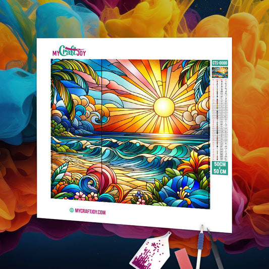 Stained Glass - DIY Diamond Painting Kit