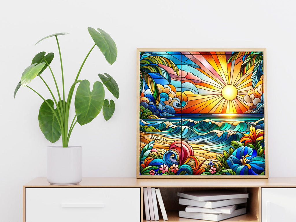 Stained Glass - DIY Diamond Painting Kit