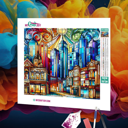 Stained Glass - DIY Diamond Painting Kit