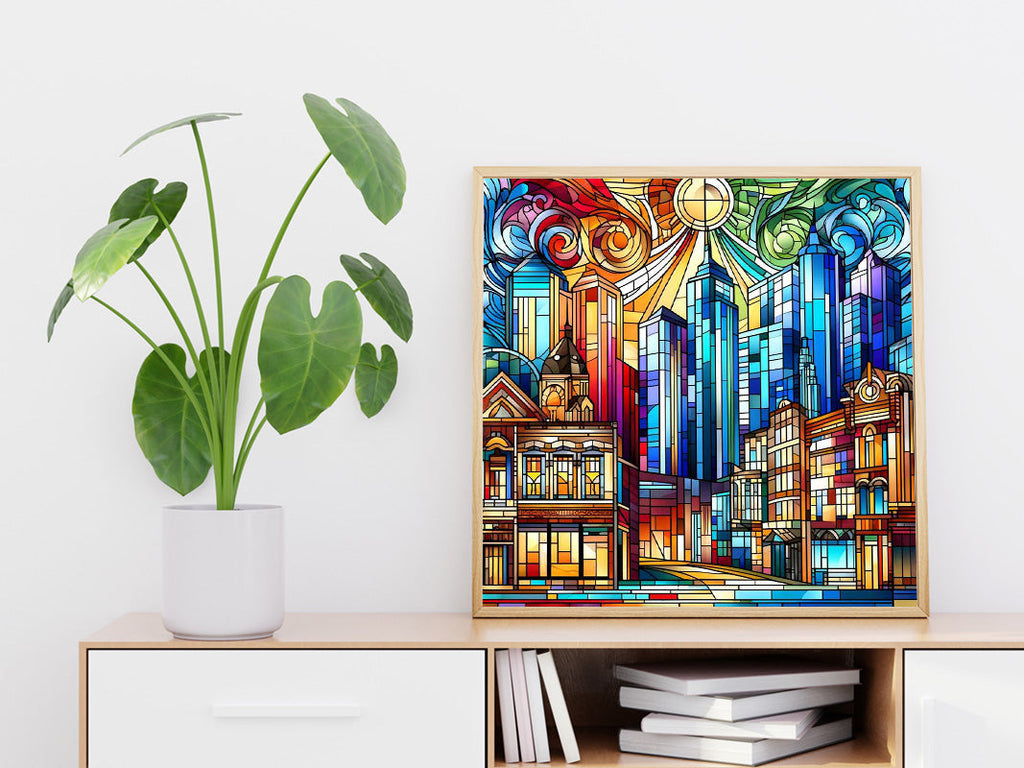 Stained Glass - DIY Diamond Painting Kit