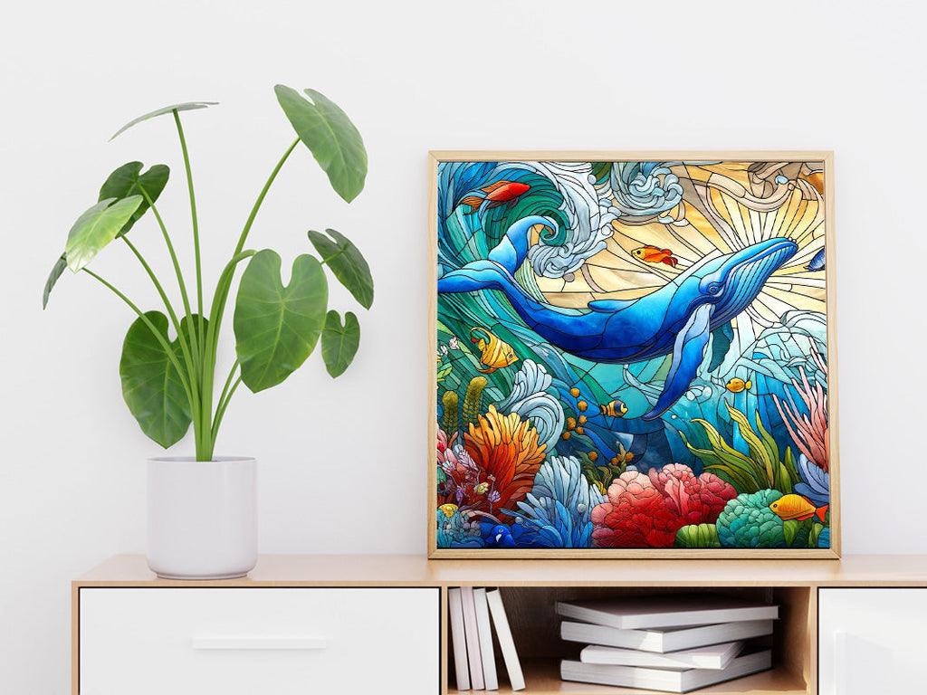 Stained Glass - DIY Diamond Painting Kit