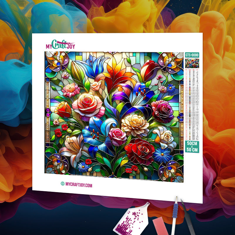 Stained Glass - DIY Diamond Painting Kit