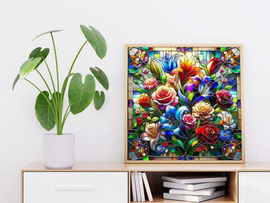 Stained Glass - DIY Diamond Painting Kit