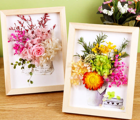 DIY Eternal Flowers - Photo Frame - Style 1