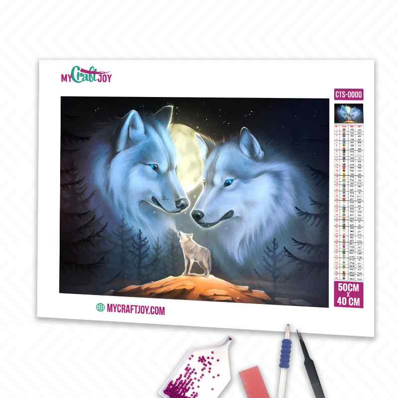 Wolwes - DIY Diamond Painting Kit