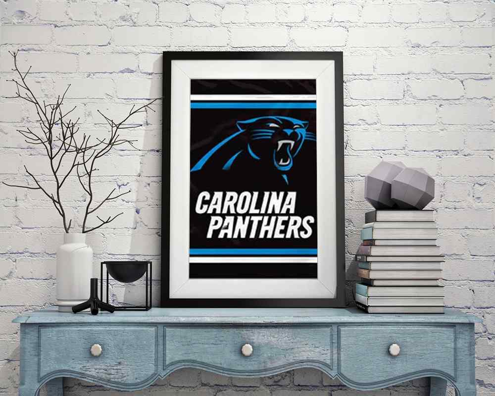 Carolina Panthers American Football Teams - DIY Diamond Painting Kit