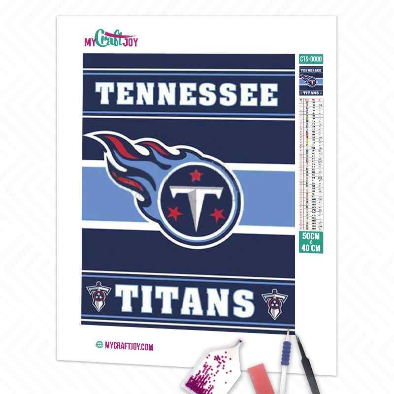 Tennessee Titans American Football Teams - DIY Diamond Painting Kit