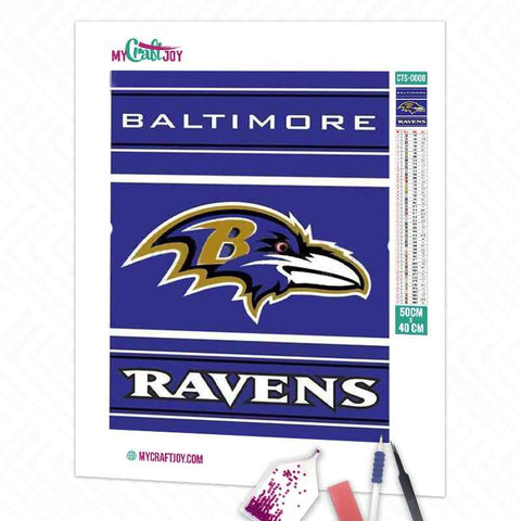 Baltimore Ravens American Football Teams - DIY Diamond Painting Kit