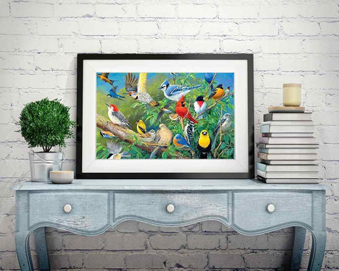 Birds - DIY Diamond Painting Kit