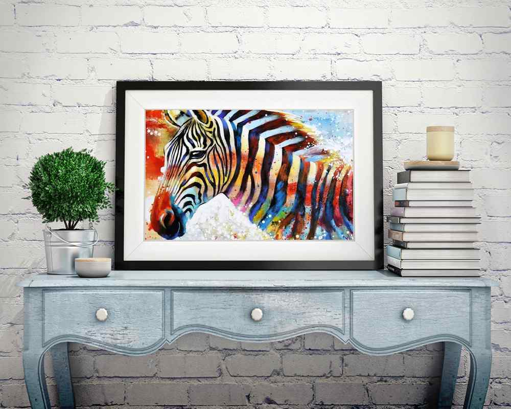 Zebra - DIY Diamond Painting Kit