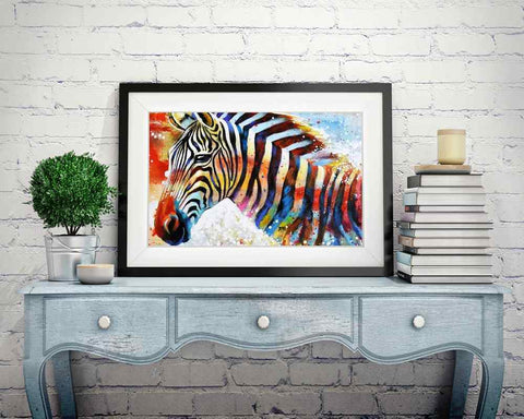 Zebra - DIY Diamond Painting Kit