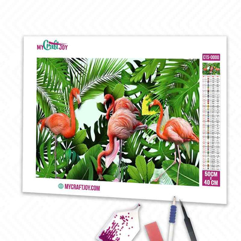 Flamingos - DIY Diamond Painting Kit