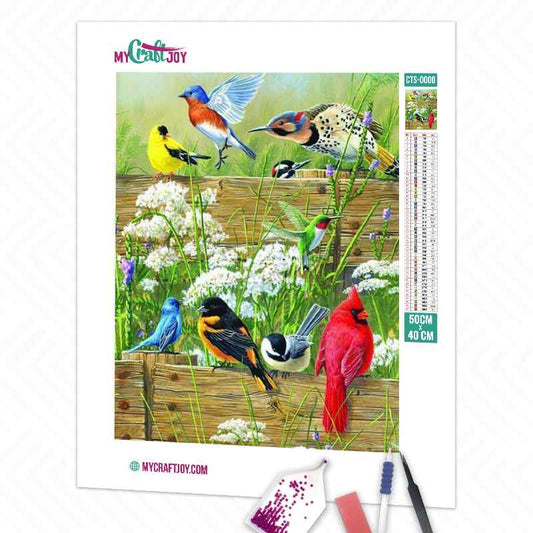 Birds - DIY Diamond Painting Kit