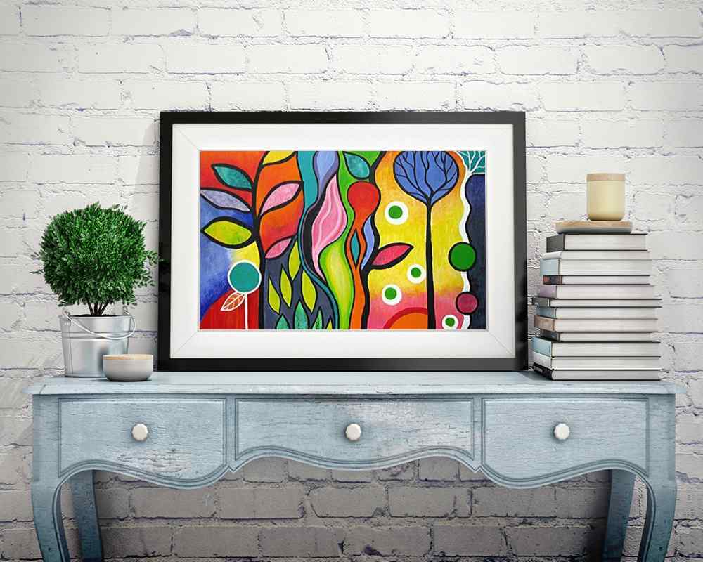 Abstract - DIY Diamond Painting Kit