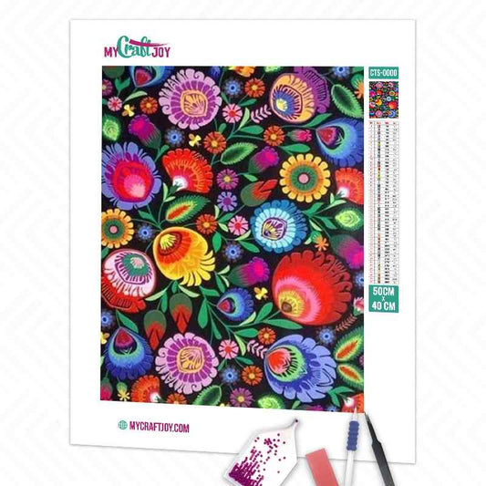 Abstract - DIY Diamond Painting Kit