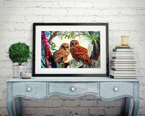 Owls - DIY Diamond Painting Kit