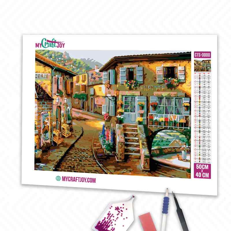 Cities - DIY Diamond Painting Kit