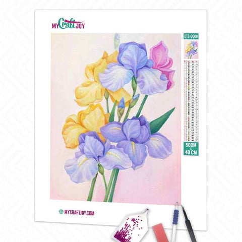 Flowers - DIY Diamond Painting Kit