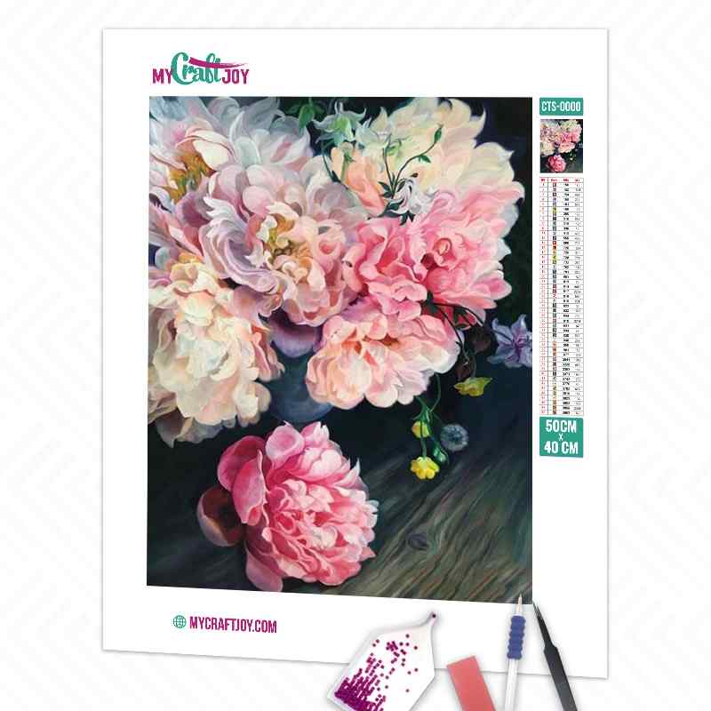 Flowers - DIY Diamond Painting Kit