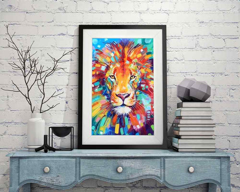 Lion - DIY Diamond Painting Kit