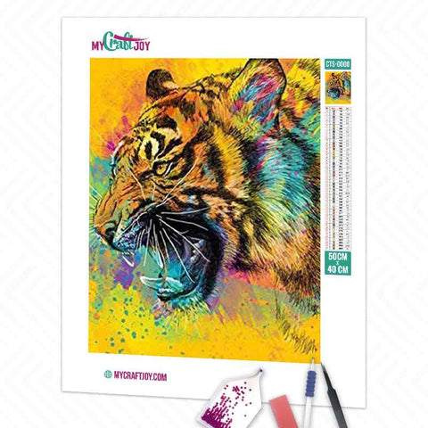 Tiger - DIY Diamond Painting Kit