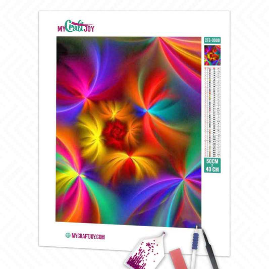 Abstract - DIY Diamond Painting Kit