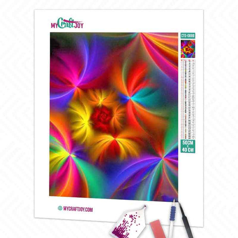 Abstract - DIY Diamond Painting Kit