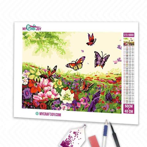 Butterflies - DIY Diamond Painting Kit