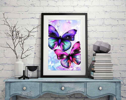 Butterflies - DIY Diamond Painting Kit