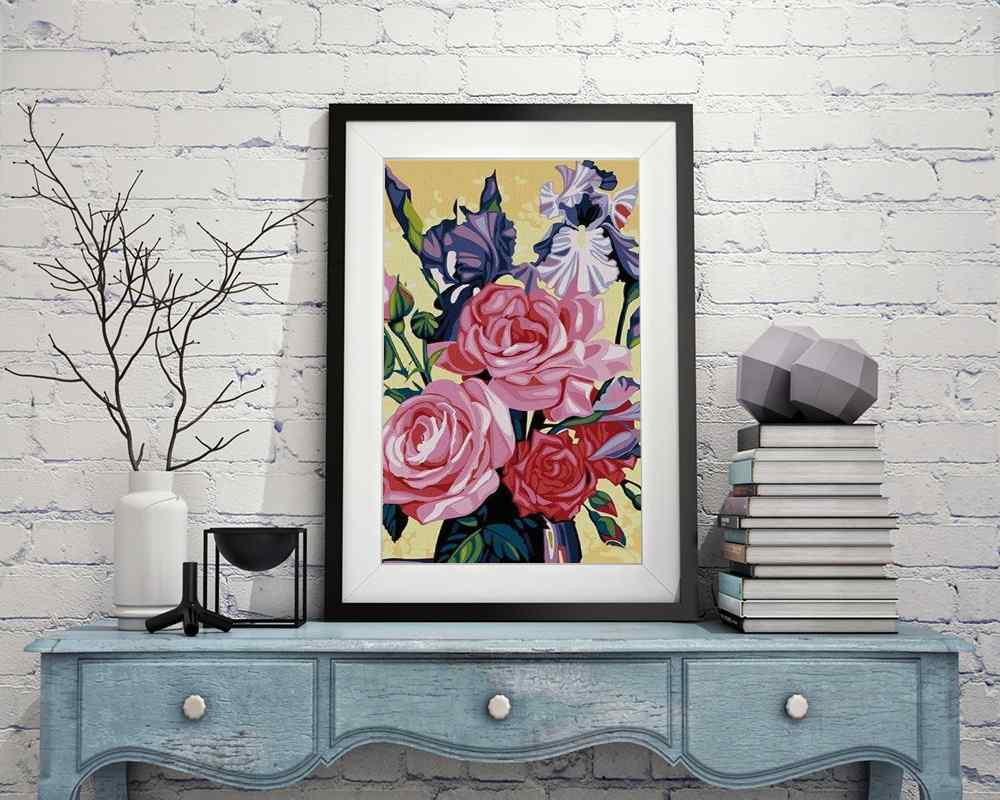 Flowers - DIY Diamond Painting Kit