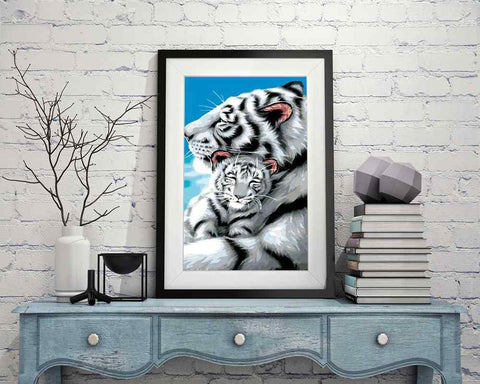 Tigers - DIY Diamond Painting Kit