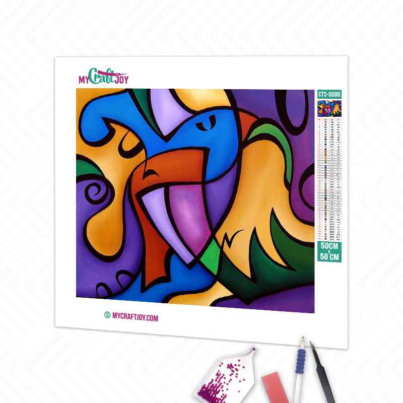 Abstract - DIY Diamond Painting Kit