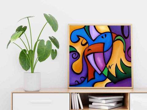 Abstract - DIY Diamond Painting Kit