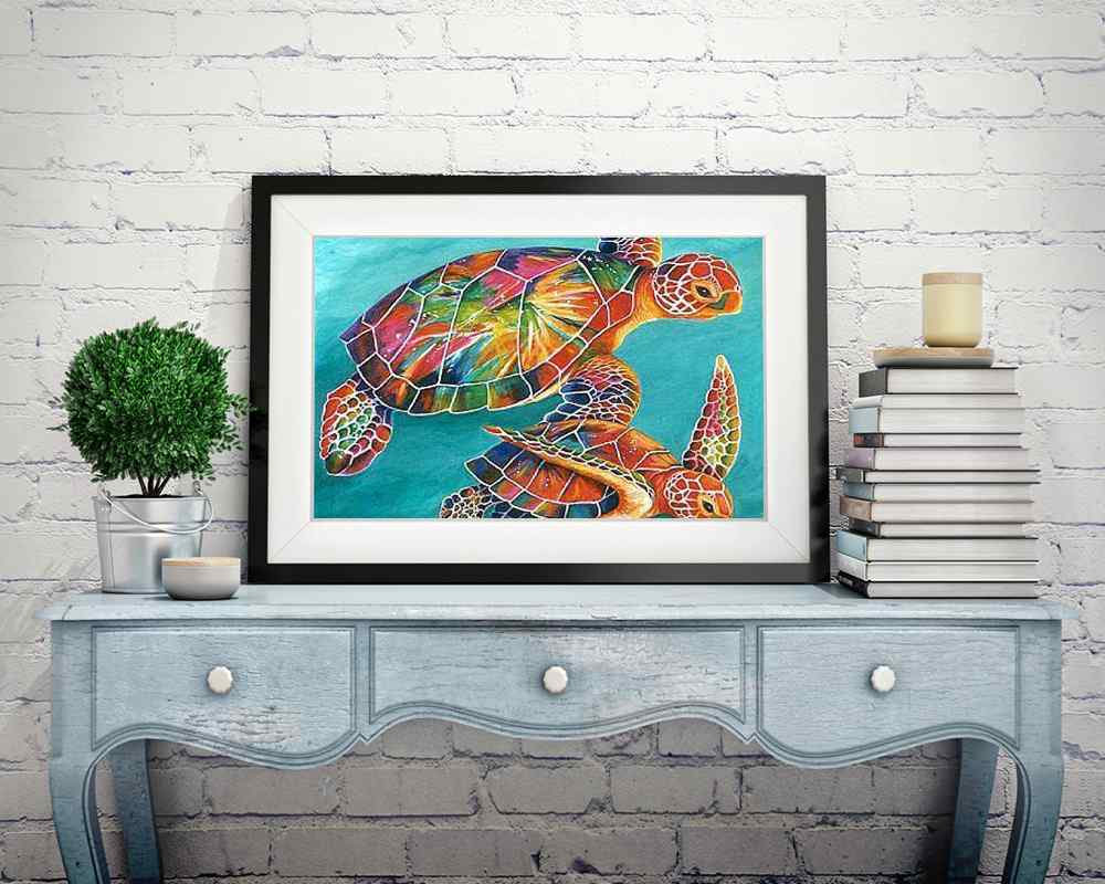 Abstract - DIY Diamond Painting Kit