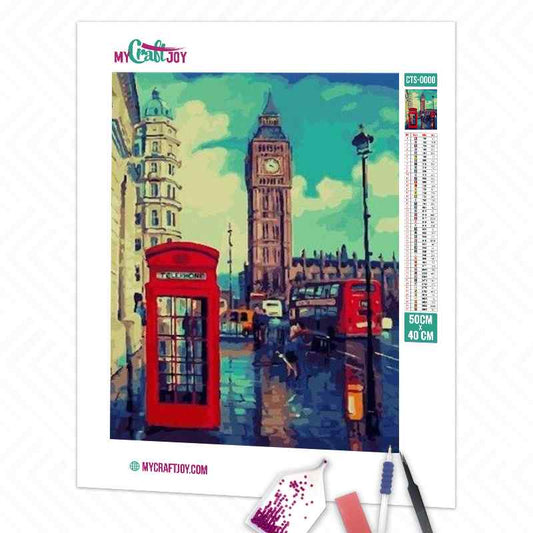 London - DIY Diamond Painting Kit