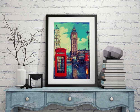London - DIY Diamond Painting Kit