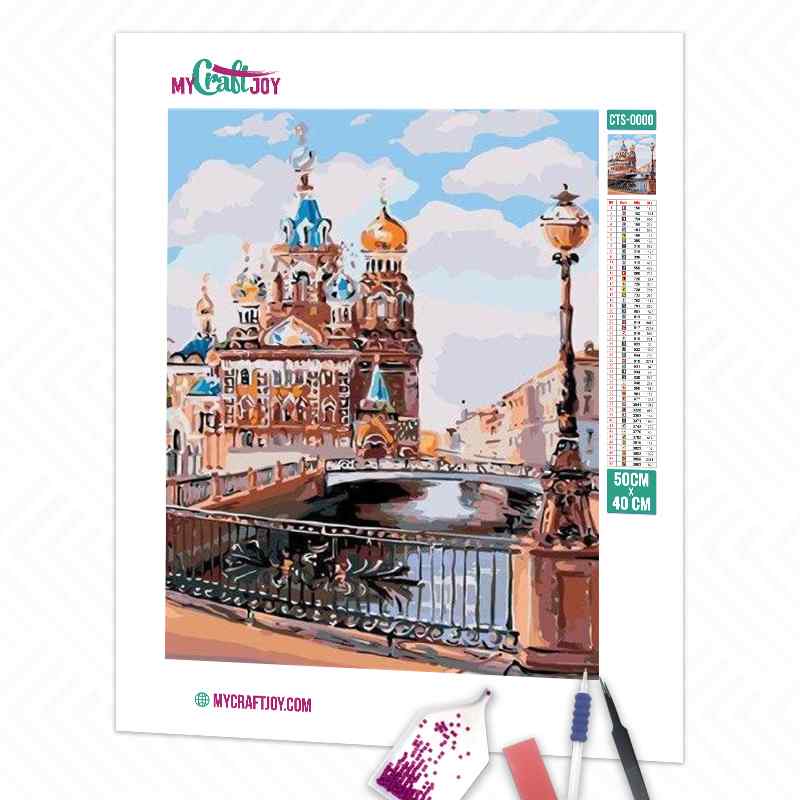 Russian Church - DIY Diamond Painting Kit