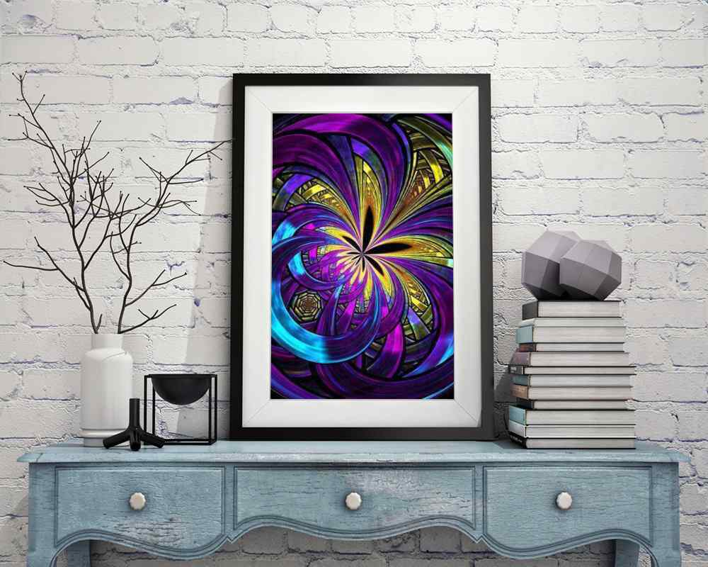 Abstract - DIY Diamond Painting Kit