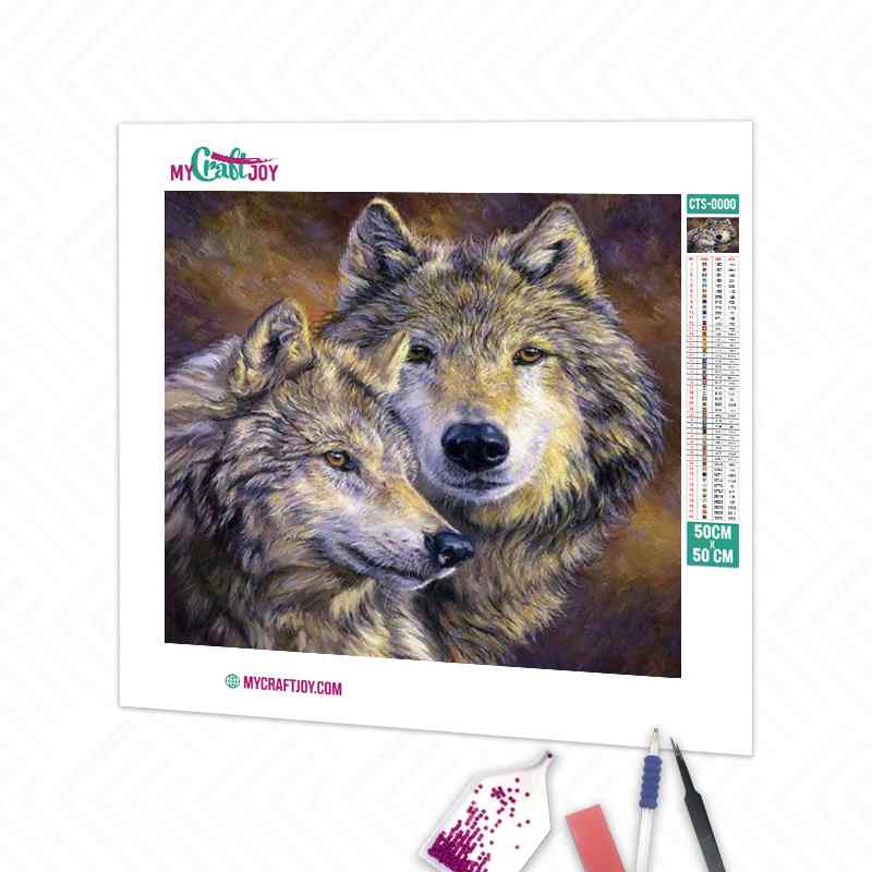 Wolves - DIY Diamond Painting Kit
