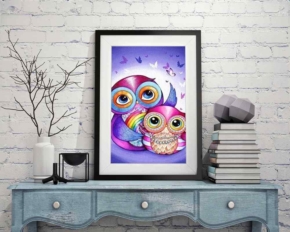 Owl - DIY Diamond Painting Kit