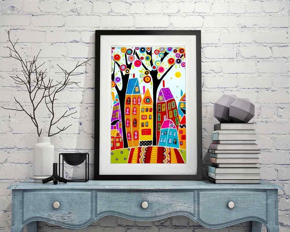 Abstract - DIY Diamond Painting Kit