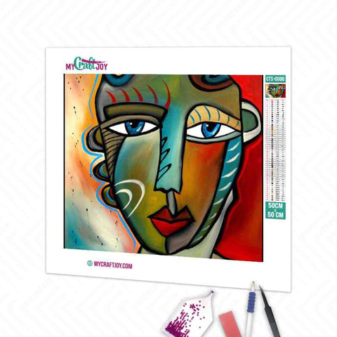Abstract - DIY Diamond Painting Kit