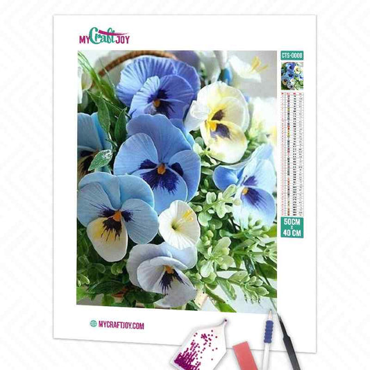 Flowers - DIY Diamond Painting Kit