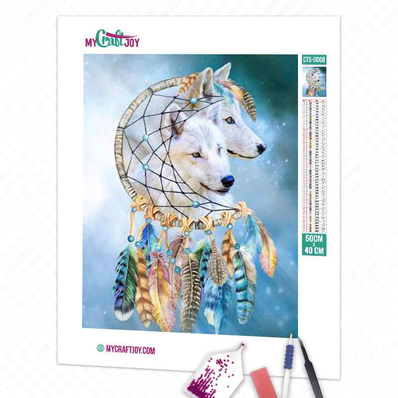 Wolves - DIY Diamond Painting Kit