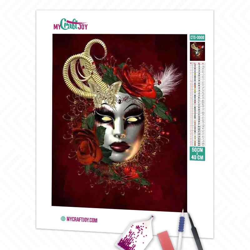 Carnival Mask - DIY Diamond Painting Kit