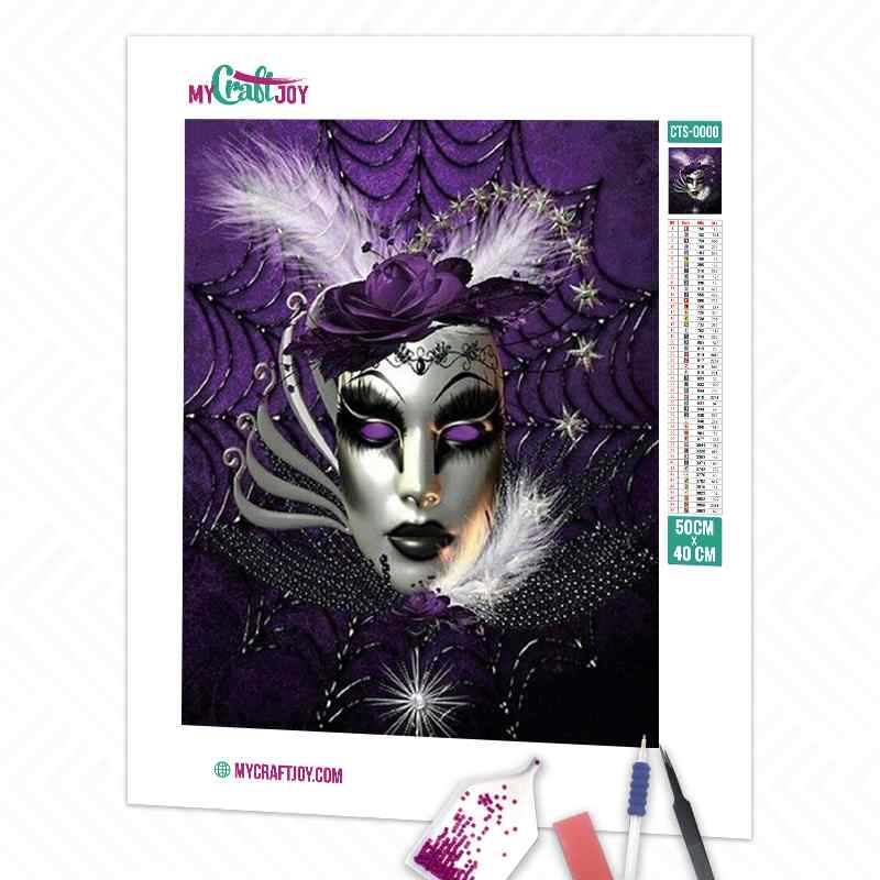 Carnival Mask - DIY Diamond Painting Kit