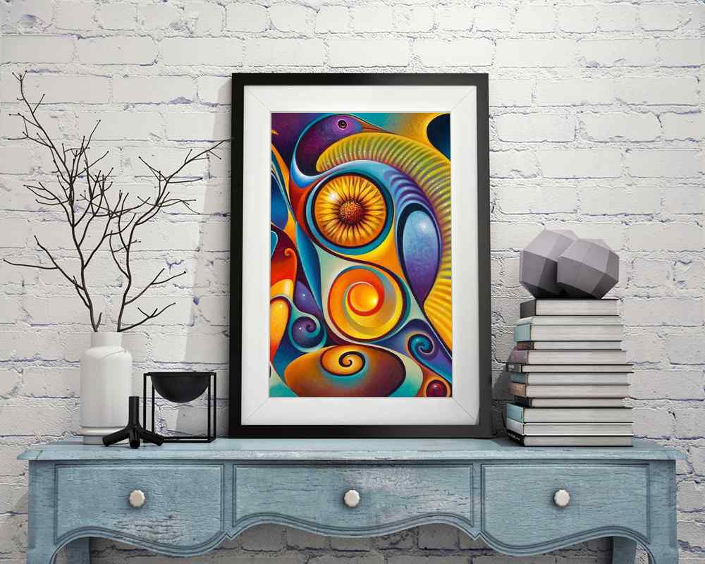 Abstract - DIY Diamond Painting Kit