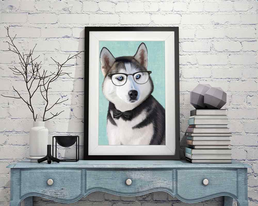 Smart Dog - DIY Diamond Painting Kit