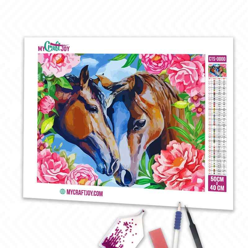 Horses - DIY Diamond Painting Kit